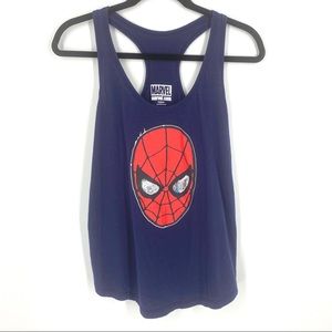 ⚡️3/$22 Marvel Spider-Man Sequin Racerback Tank